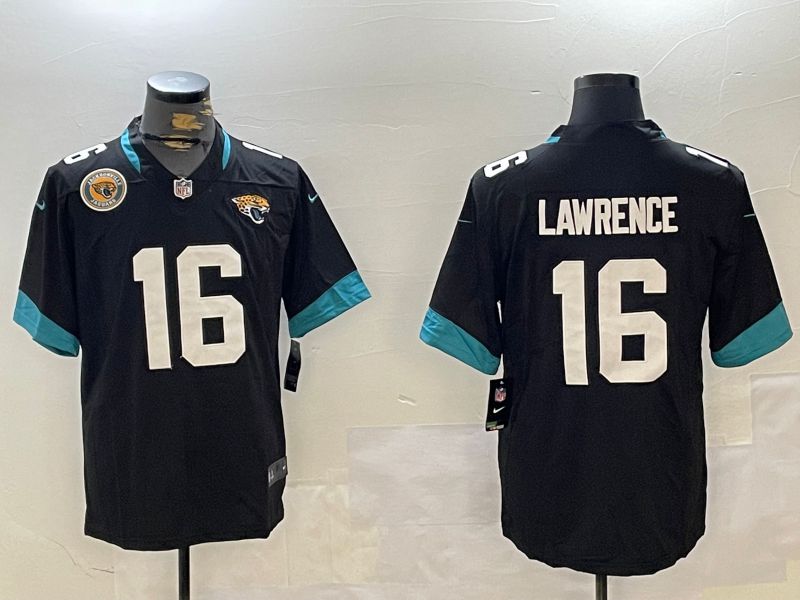 Men Jacksonville Jaguars #16 Lawrence Black Second generation 2024 Nike Limited NFL Jersey style 2->indianapolis colts->NFL Jersey